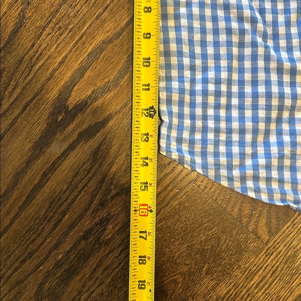 Old Navy blue and white gingham top - Picture 10 of 10